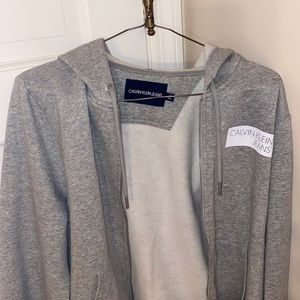Calvin Klein zip up hoodie